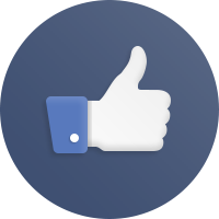 Facebook like icon